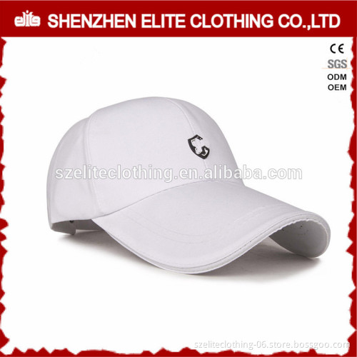 High Quality Top Selling White Plain Baseball Caps Without Logo